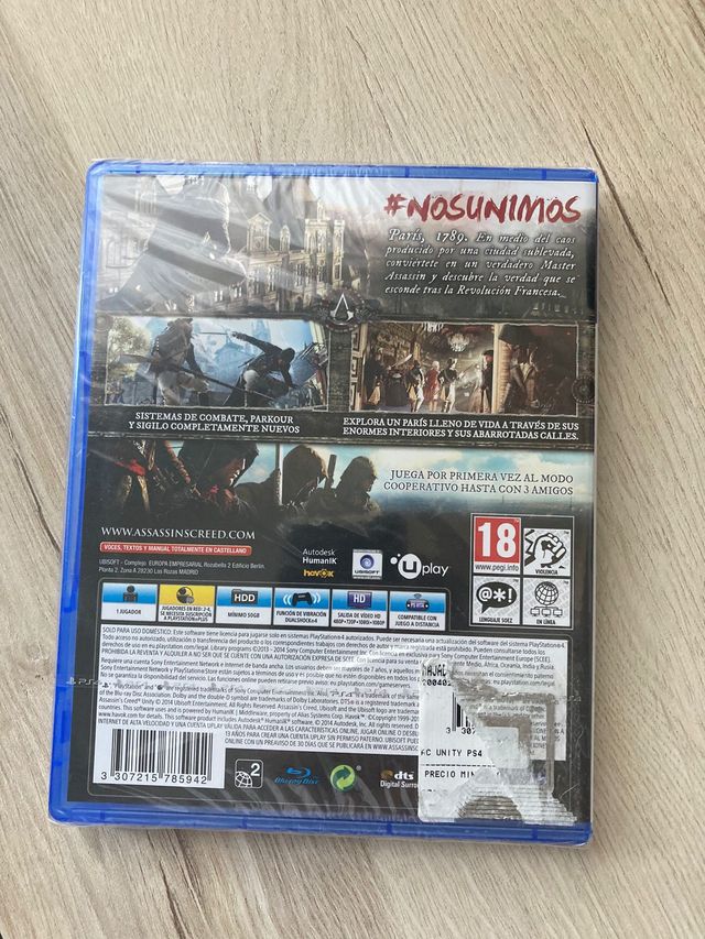 Assassin's creed unity ps4