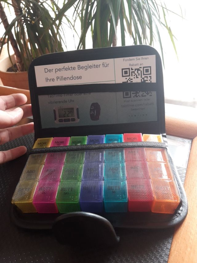 Organizator pastillas