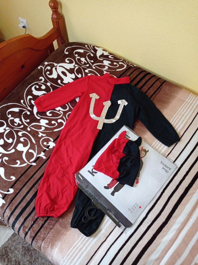 Disfraz diablillo talla 3-4