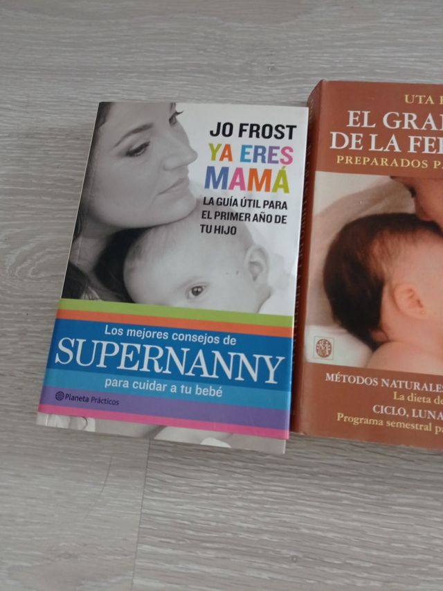 Lote 3 libros maternidad