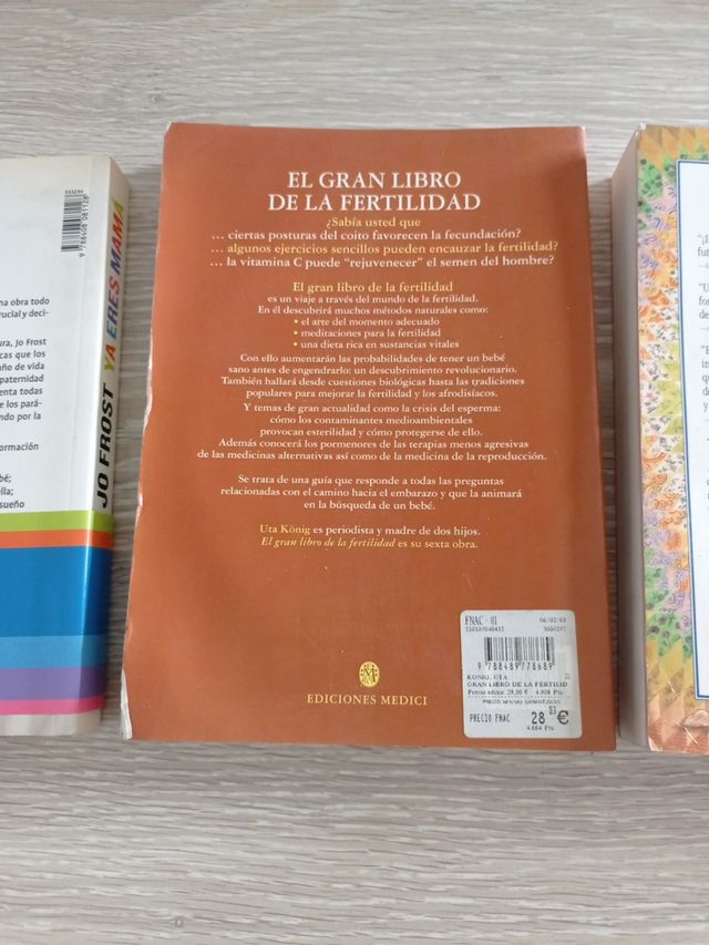 Lote 3 libros maternidad