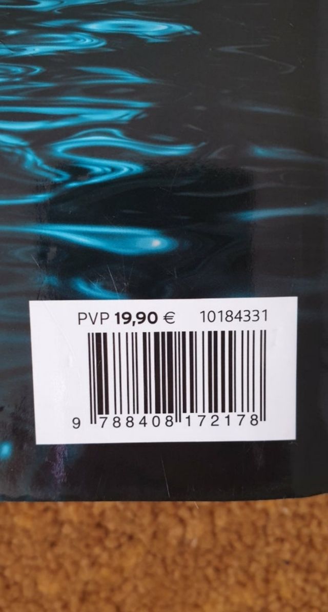 Libro "Escrito en el agua"