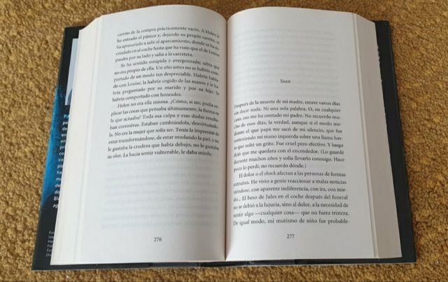 Libro "Escrito en el agua"