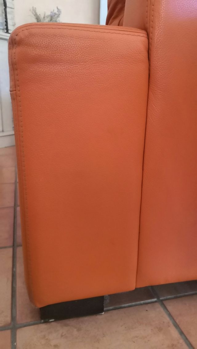 Sofá grande de piel ¡ÚLTIMO PRECIO!!