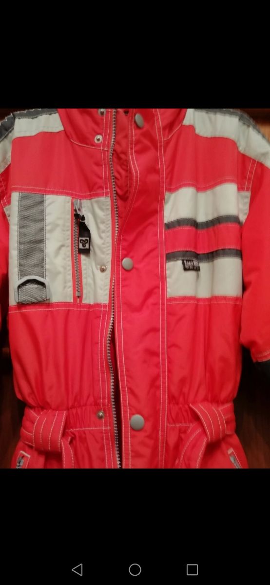 Tuta da sci bambino unisex, tecnica e multitasche