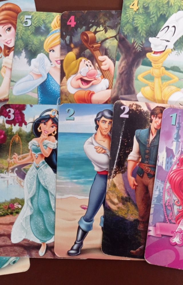 Cartas princesas Disney