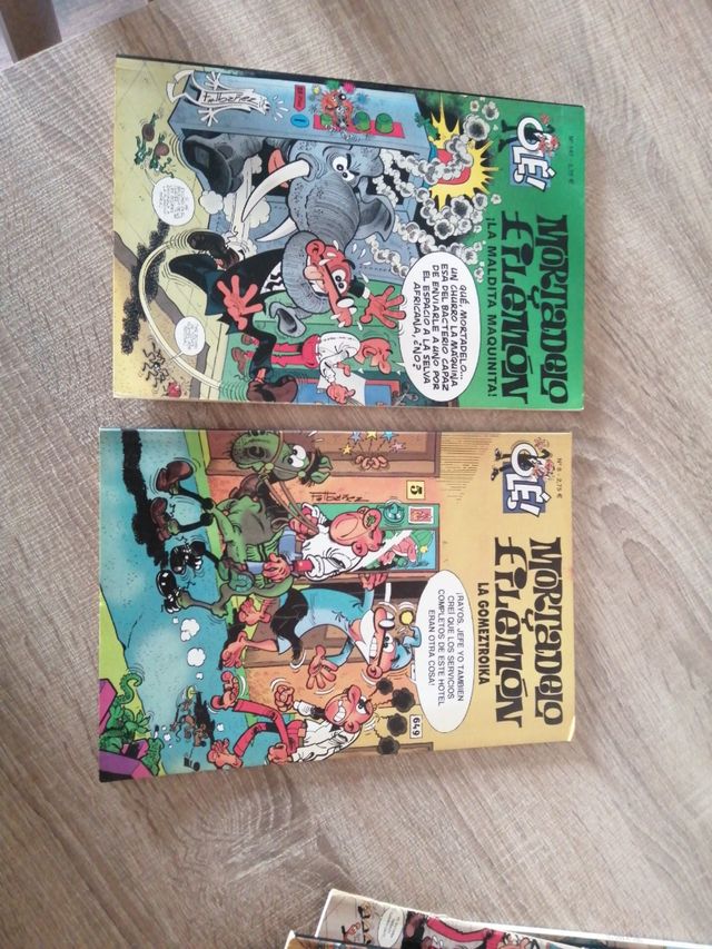 colección cómic mortadelo y filemon