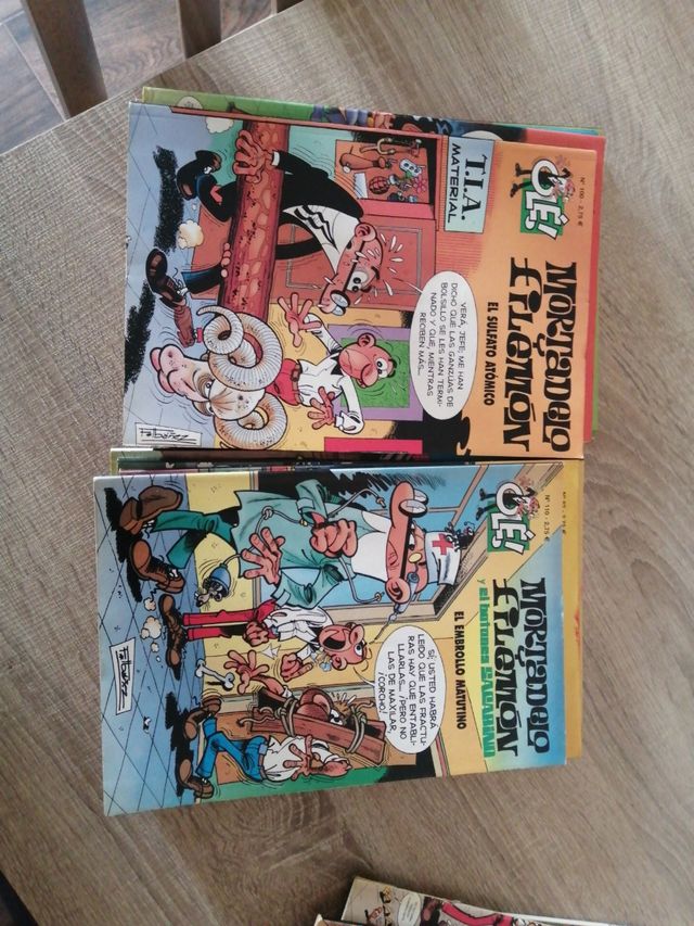 colección cómic mortadelo y filemon