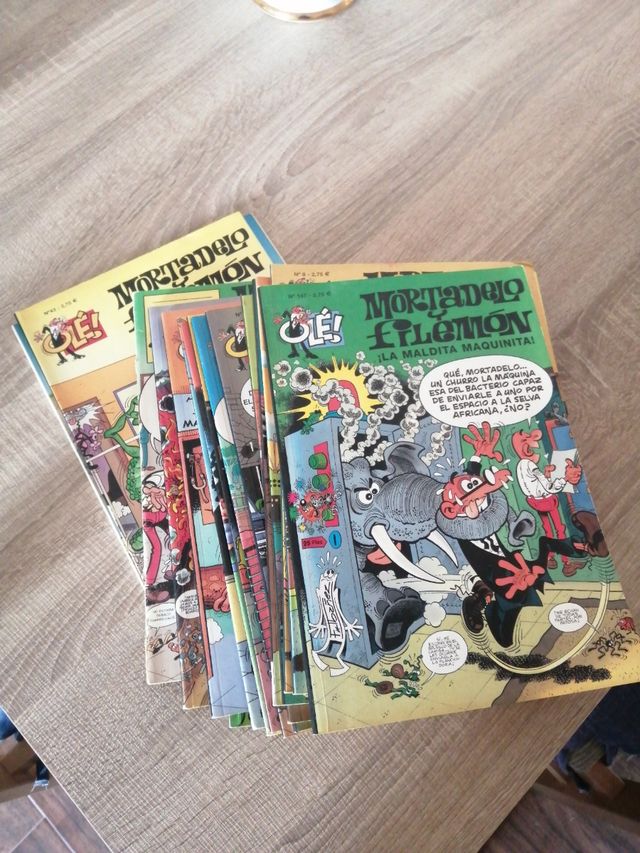 colección cómic mortadelo y filemon