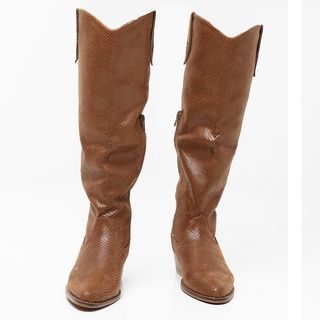 N 36 - Botas altas camperas piel vegana de segunda mano por 20 EUR en  Bilbao en WALLAPOP