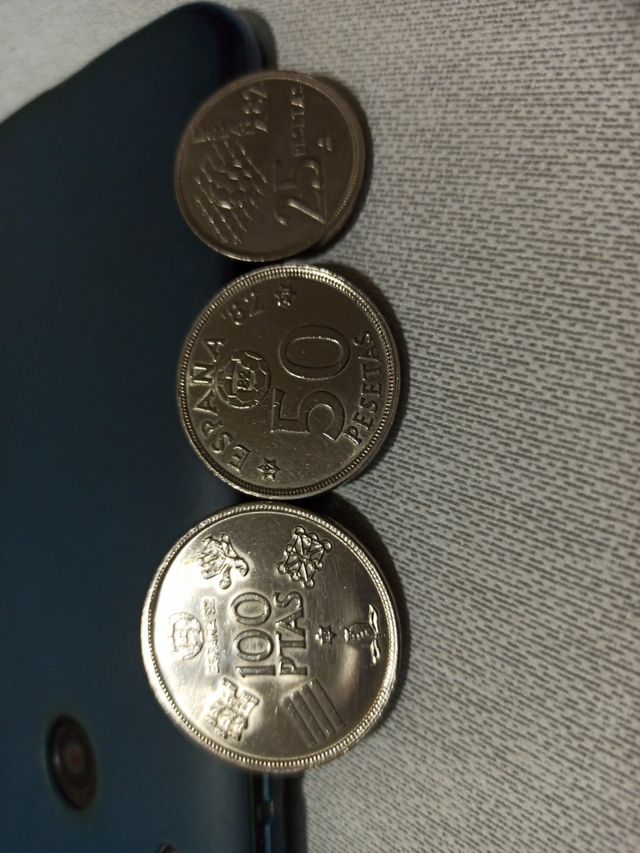 lote monedas mundial 82