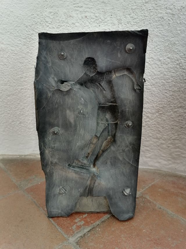 Molde Escultura Fundición figura Balonmano
