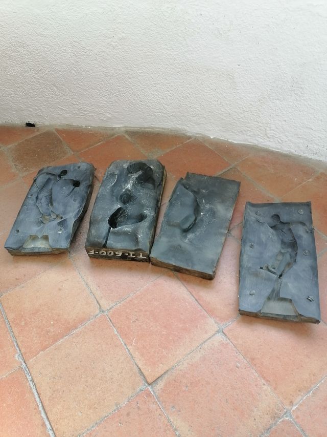 Molde Escultura Fundición figura Balonmano