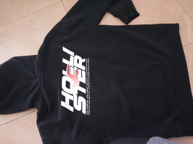 Sudadera Hollister Negra talla S