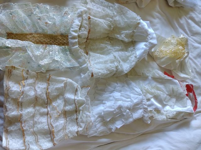 lote blancos època disfraz medieval