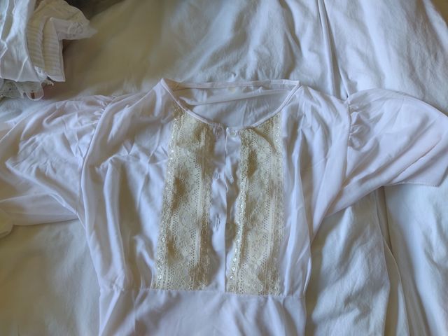 lote blancos època disfraz medieval