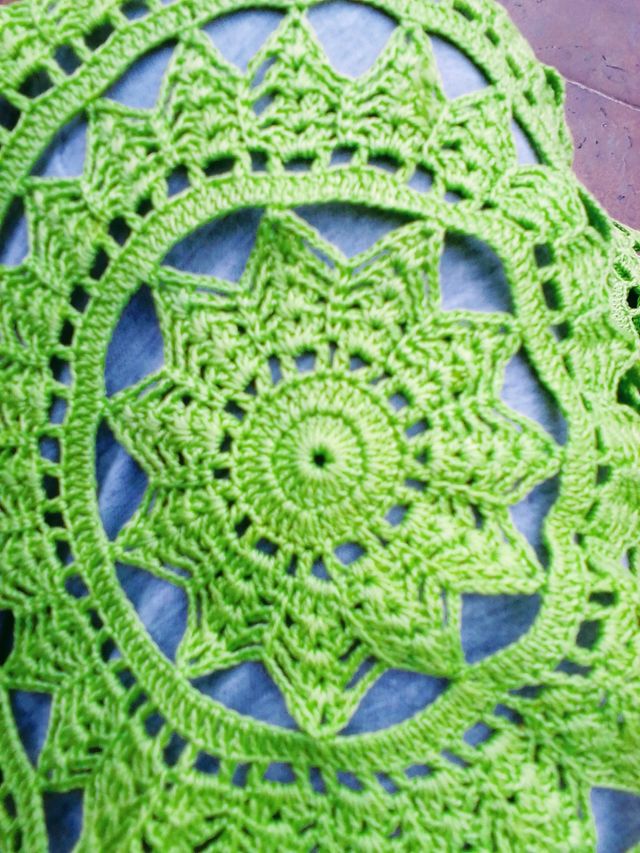 Tapete crochet artesanal