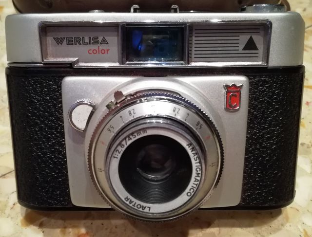Cámara fotos antigua werlisa color