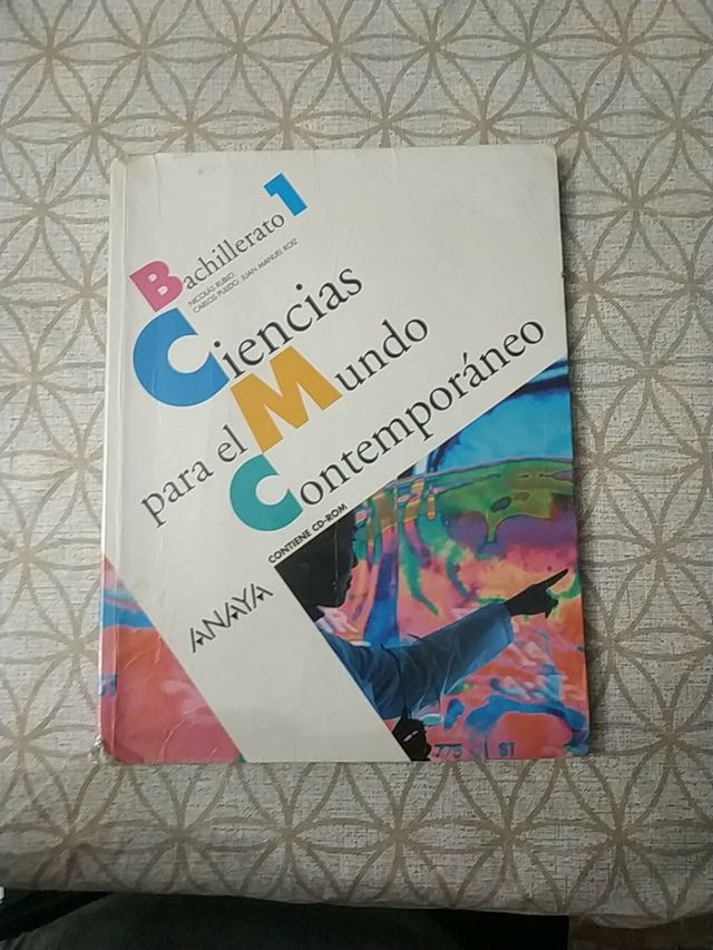 Libro ciencias para el mundo contemporáneo Anaya