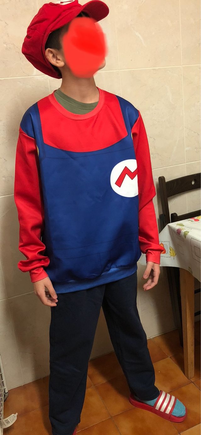 Disfraz mario bross