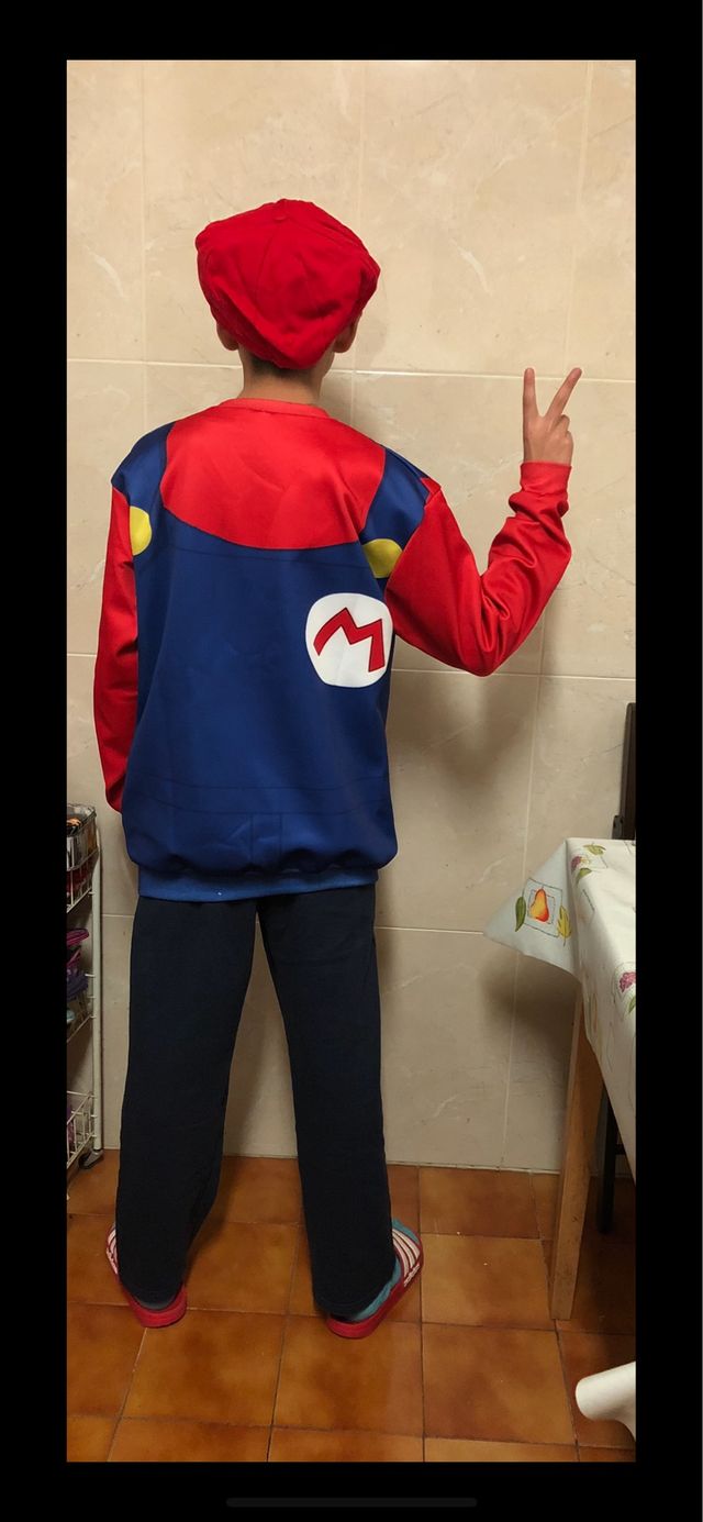 Disfraz mario bross