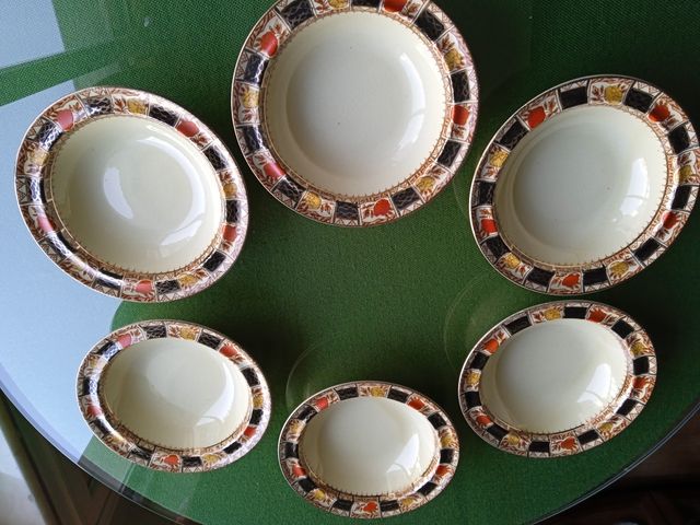 6 CUNCOS INGLESES MARCA KNEDIVE AÑO 1930 - VITANGE