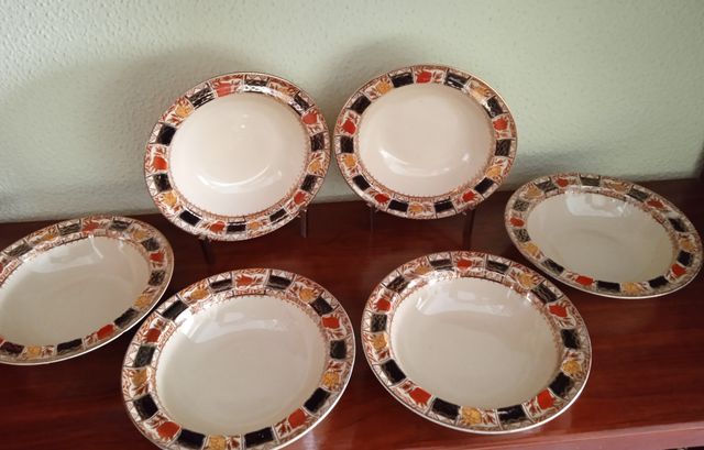 6 CUNCOS INGLESES MARCA KNEDIVE AÑO 1930 - VITANGE