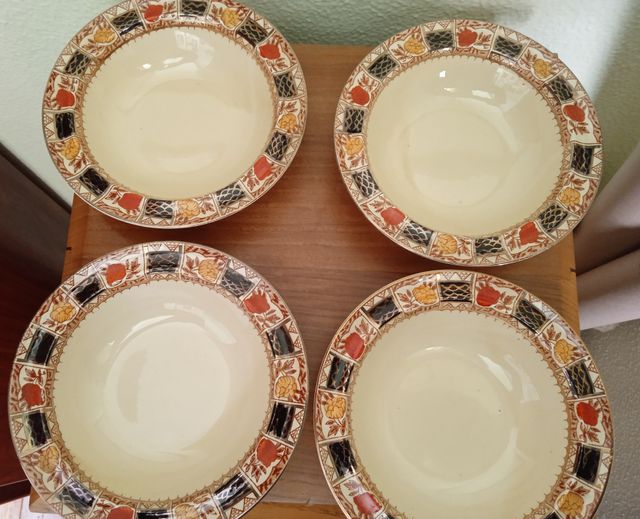 6 CUNCOS INGLESES MARCA KNEDIVE AÑO 1930 - VITANGE