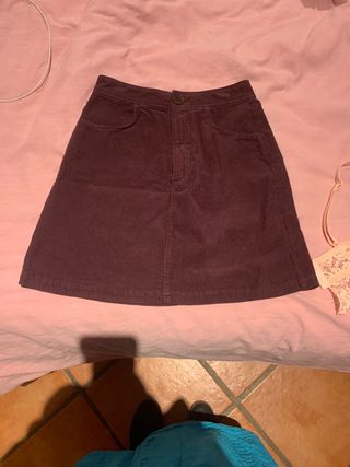 Minifalda pana de Ropa para Mujer de Zara | FASHIOLA.es