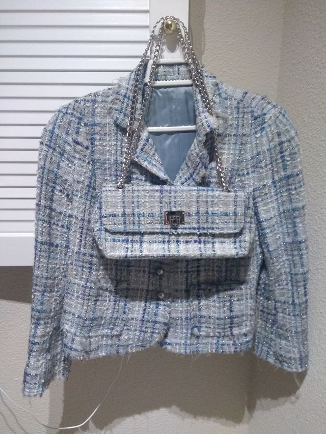 Chaqueta y bolso t 40