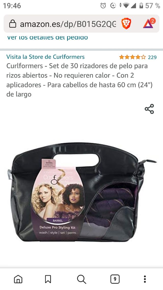 Curlformers. Gama Deluxe Kit.Rizador de pelo largo