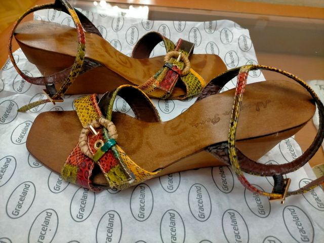 Zapatos verano tiras Alma en Pena T.37