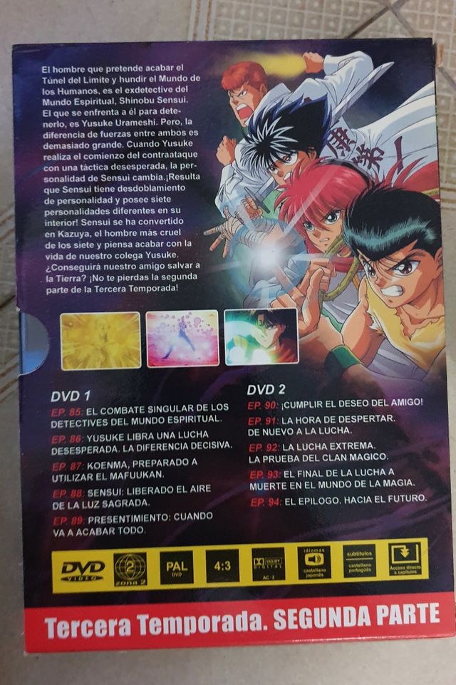 Yu Yu Hakusho temporada 3