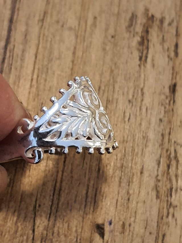 Anillo plata fantasía nuevo A ESTRENAR!!