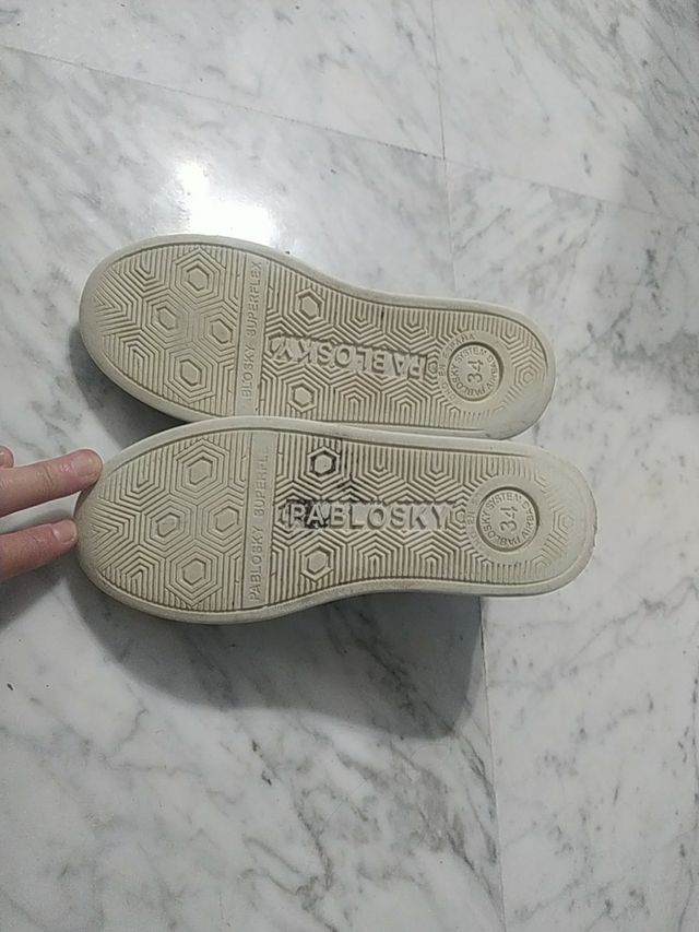 zapatillas pablosky número 34