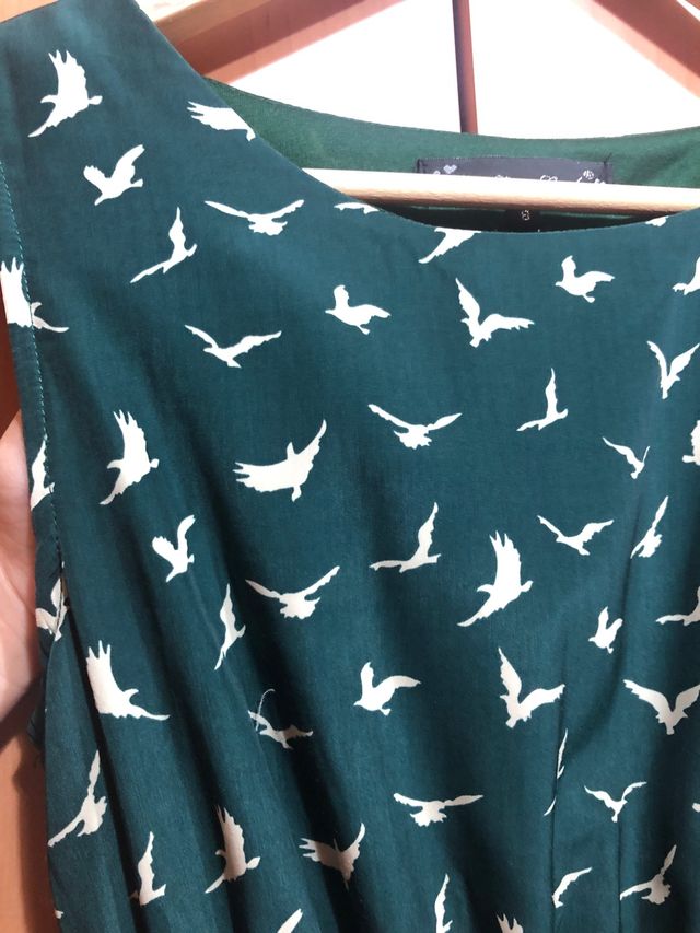 Vestido pájaros