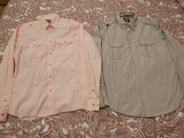 Dos camisas algodon HyM