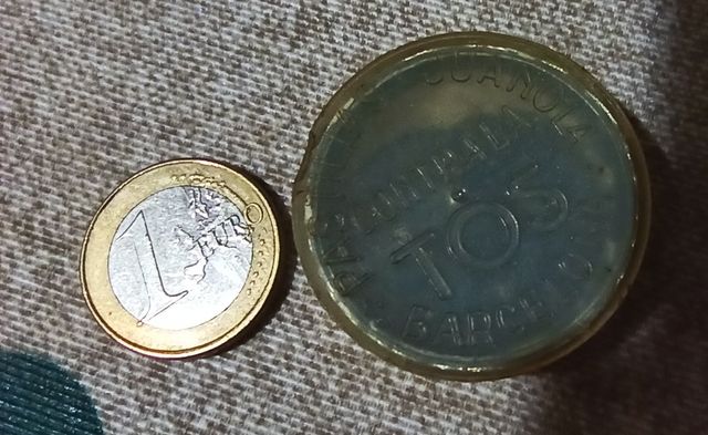 caja antigua pastillas JUANOLA TOS BARCELONA