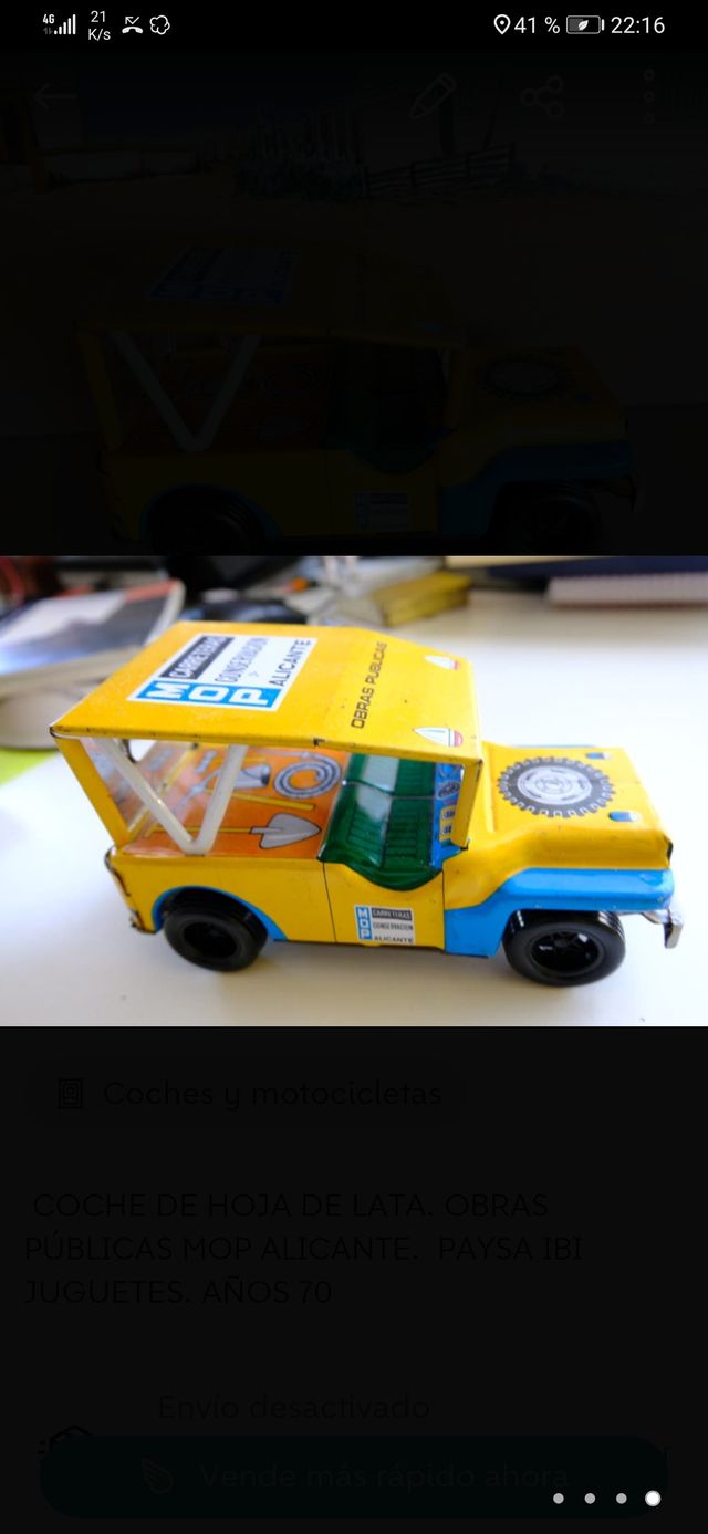 COCHE CONSERVACIÓN DE CARRETERAS. PAYSA IBI