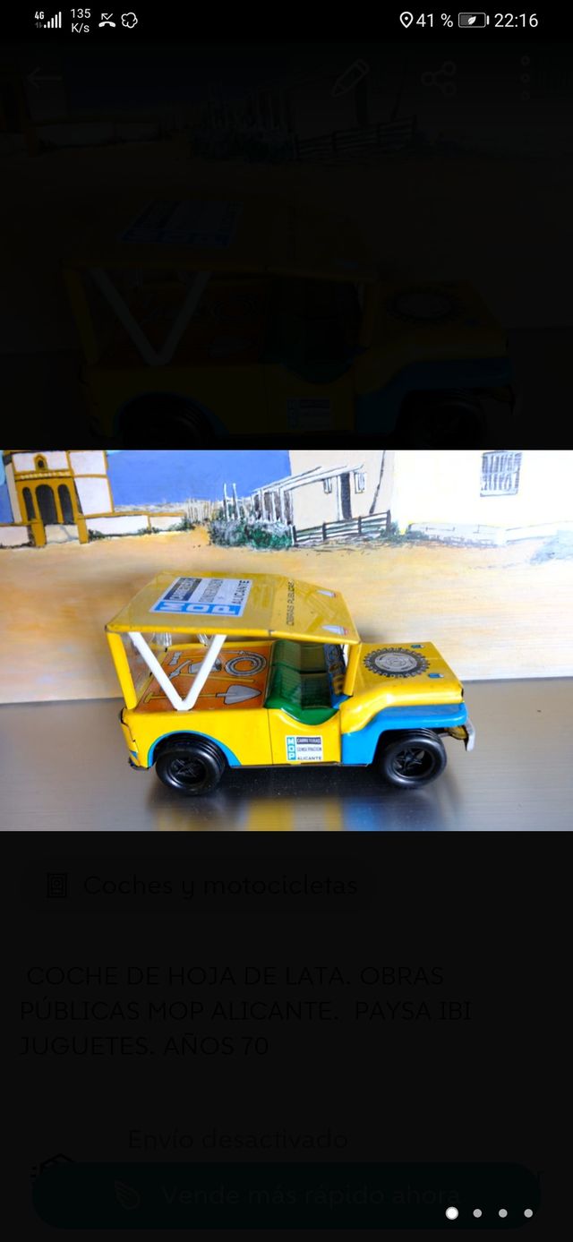 COCHE CONSERVACIÓN DE CARRETERAS. PAYSA IBI