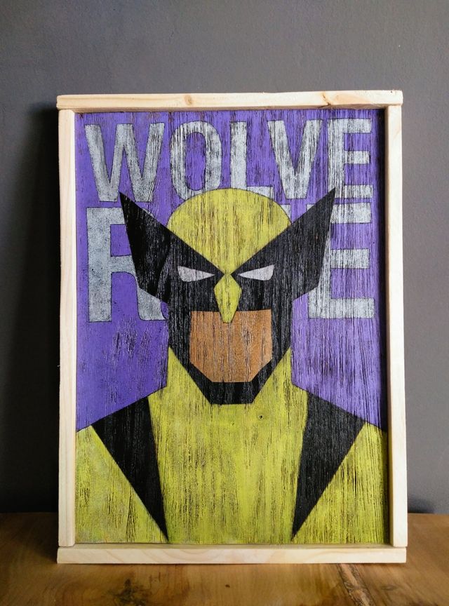 cuadro de wolverine