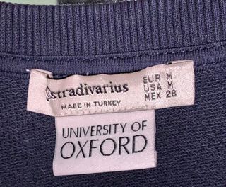 Sudadera Ixford Stradivarius de segunda mano por 5 EUR en Madrid en WALLAPOP