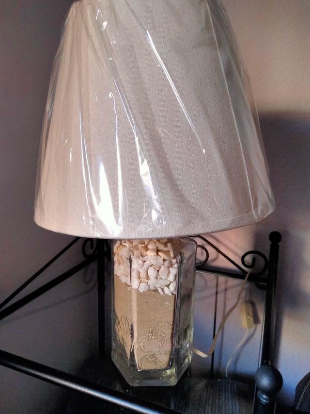 original lámpara d mesa"única"