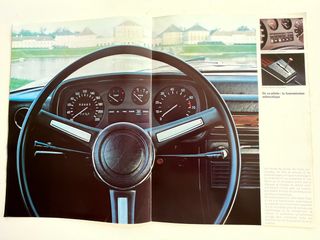 BMW E3  3.0S / 3.0SI .Gran Catálogo 1972 (Francés)