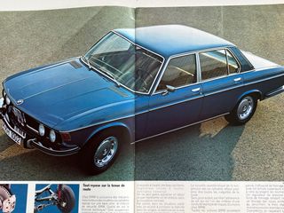 BMW E3  3.0S / 3.0SI .Gran Catálogo 1972 (Francés)