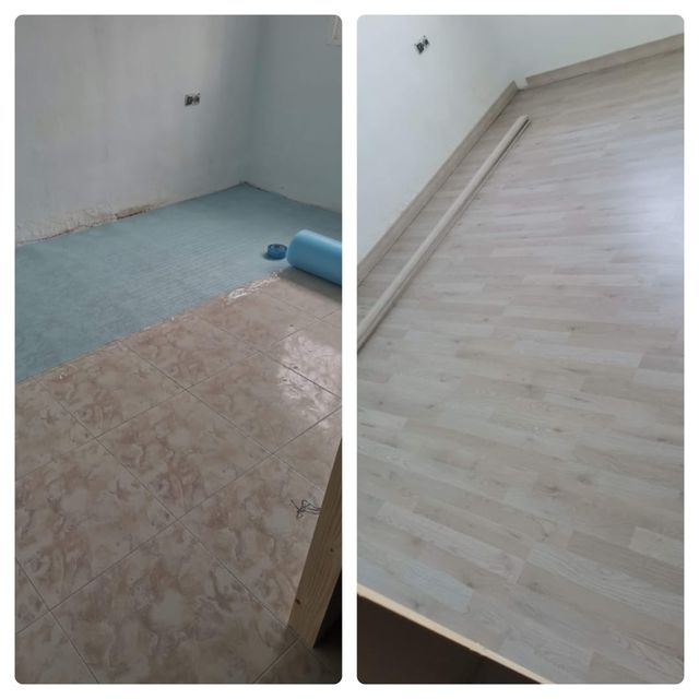 Instalador de parquet, tarima flotante y laminado