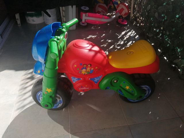 Moto correpasillo para pasarlo en grande