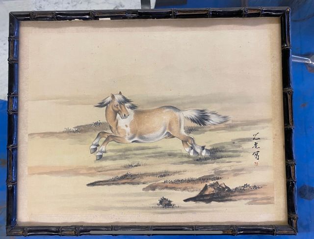 Cuadro de pared de caballo