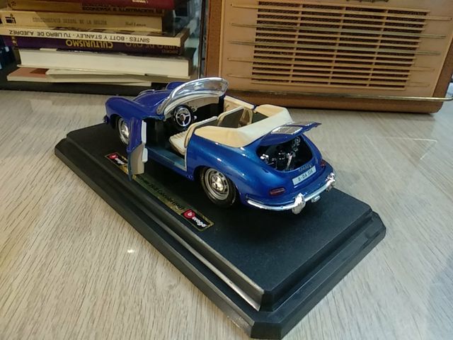 Porsche 356B Cabriolet 1961 Burago 1/24 cod.1551
