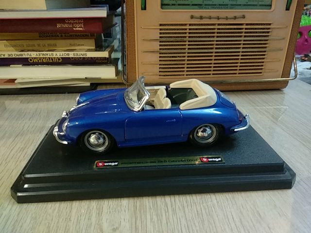Porsche 356B Cabriolet 1961 Burago 1/24 cod.1551